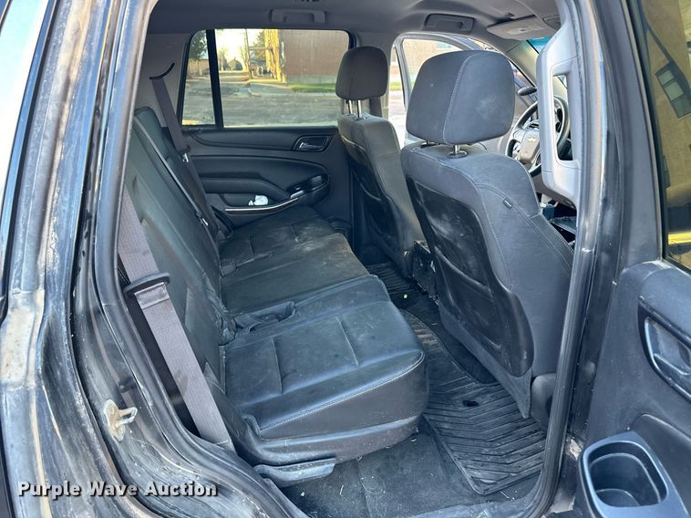 image for item EK9885 2015 Chevrolet Tahoe Police  SUV