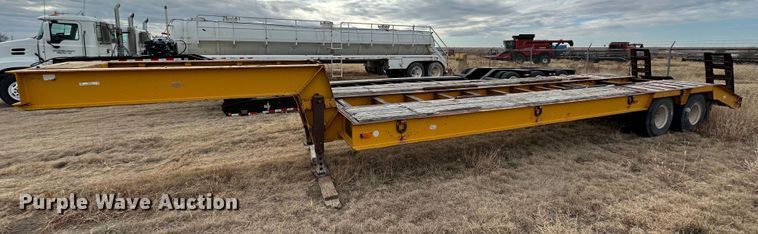 image for item IB9290 1985 Belshe  equipment trailer