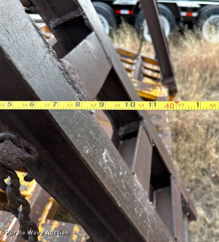 image for item IB9290 1985 Belshe  equipment trailer