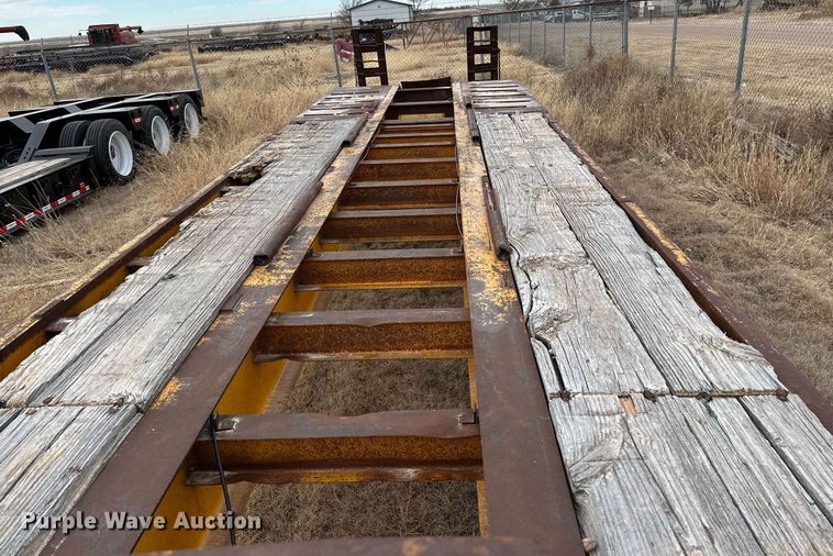 image for item IB9290 1985 Belshe  equipment trailer