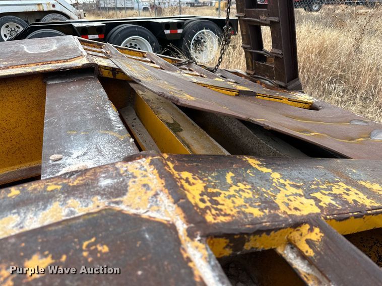 image for item IB9290 1985 Belshe  equipment trailer