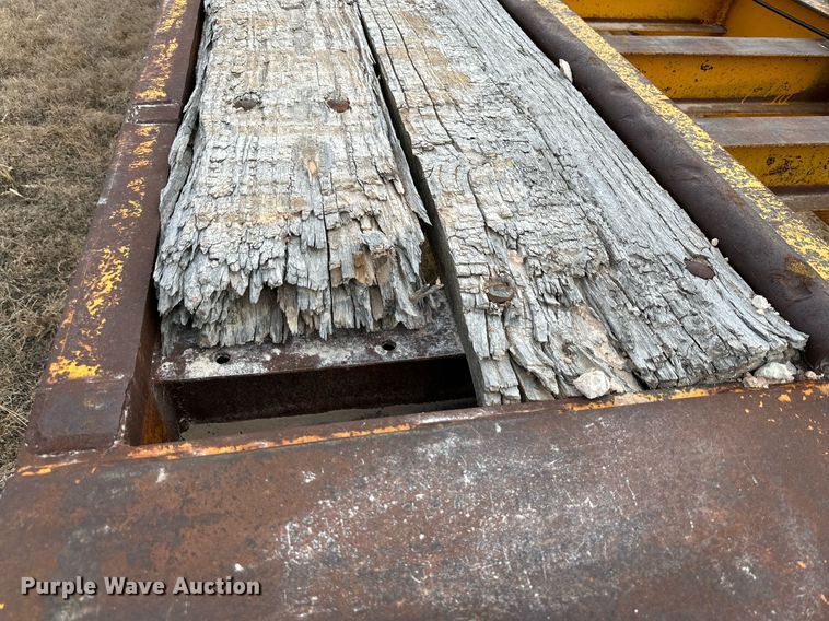 image for item IB9290 1985 Belshe  equipment trailer