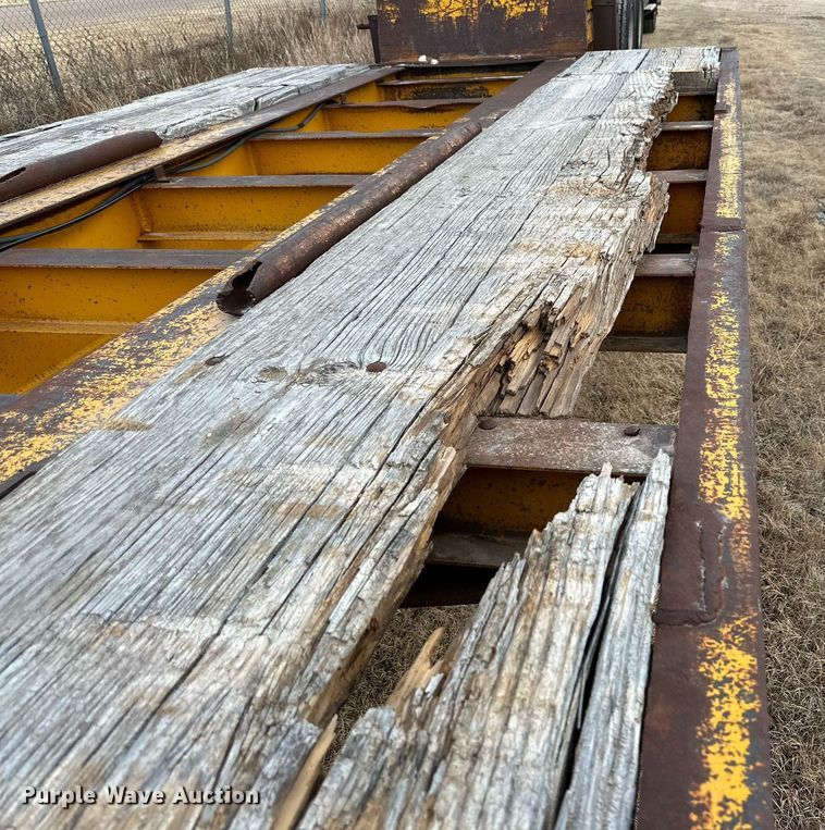 image for item IB9290 1985 Belshe  equipment trailer