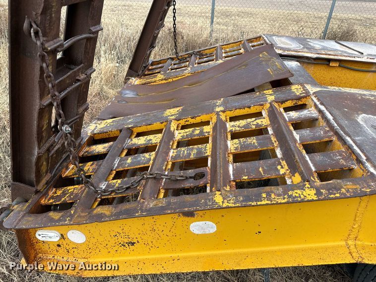 image for item IB9290 1985 Belshe  equipment trailer