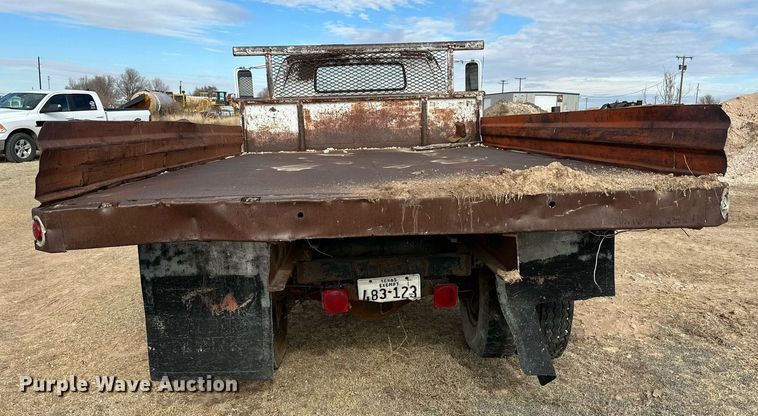 image for item IB9291 1986 GMC C6000  dump flatbed truck