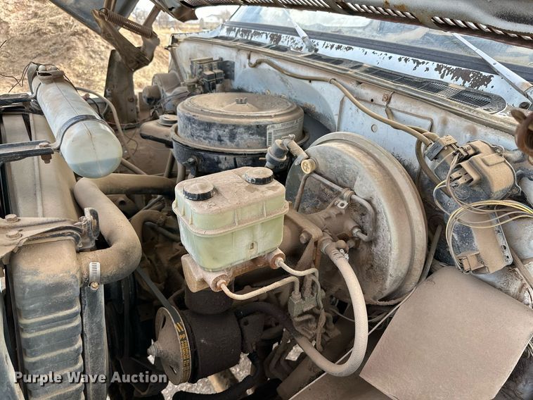 image for item IB9291 1986 GMC C6000  dump flatbed truck