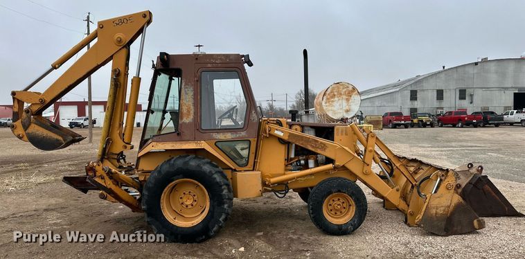 image for item IB9310 Case 580 Super E  backhoe