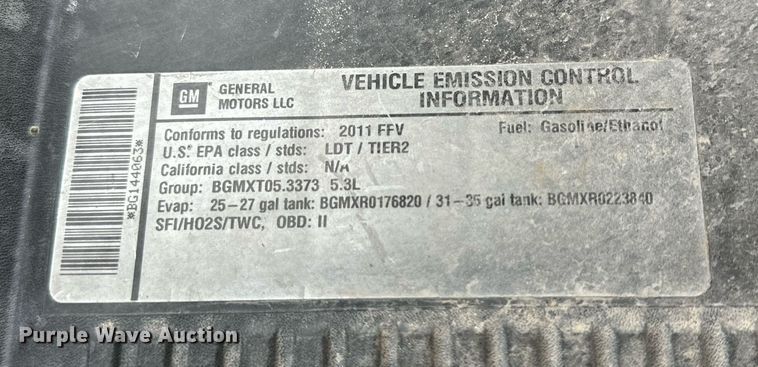 image for item IB9313 2011 Chevrolet Silverado 1500  Crew Cab pickup truck