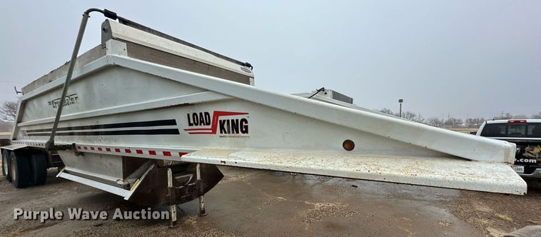 image for item IB9315 2015 Load King  bottom dump trailer