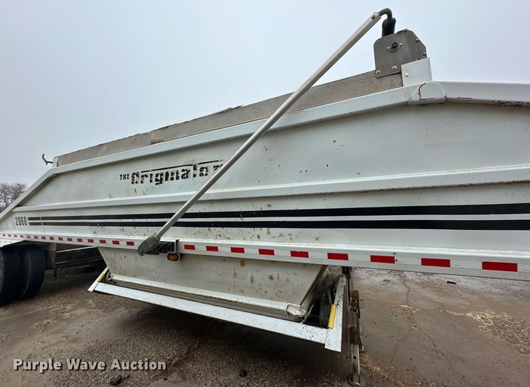 image for item IB9315 2015 Load King  bottom dump trailer