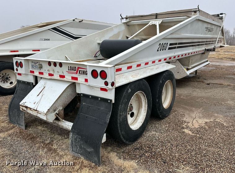 image for item IB9315 2015 Load King  bottom dump trailer
