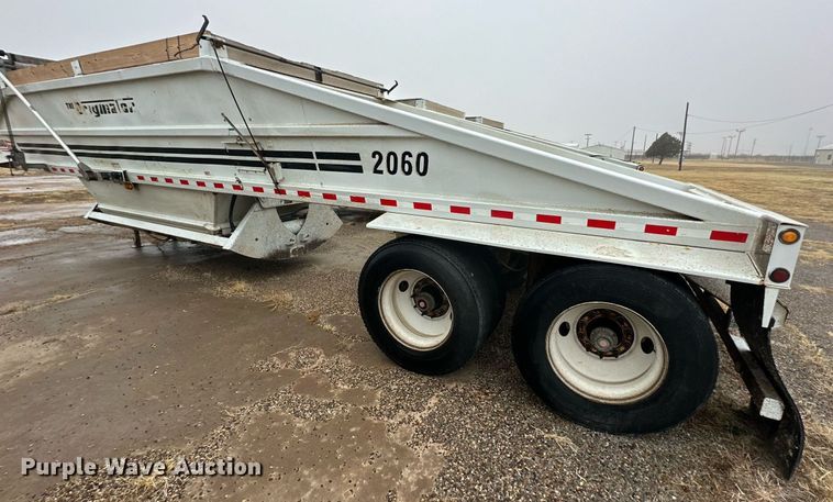 image for item IB9315 2015 Load King  bottom dump trailer