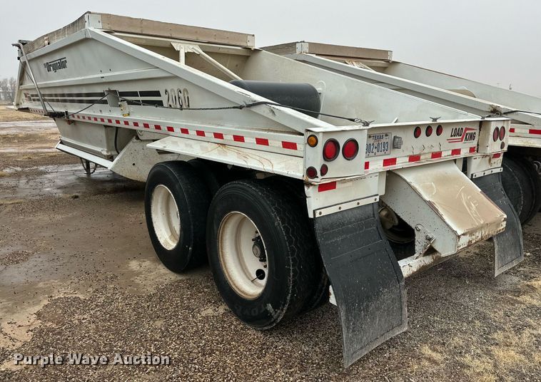 image for item IB9316 2013 Load King  bottom dump trailer