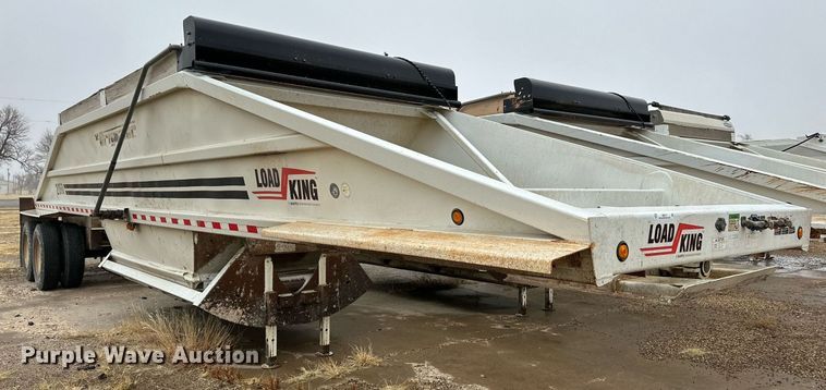 image for item IB9317 2013 Load King  bottom dump trailer