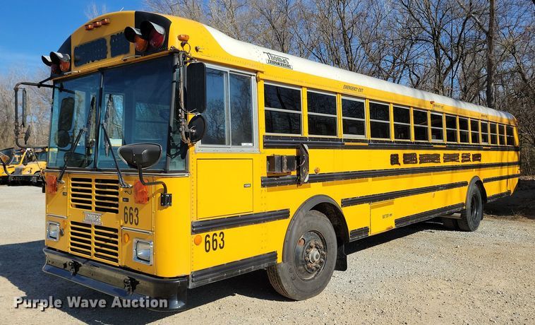 image for item JO9040 2003 Blue Bird  school bus