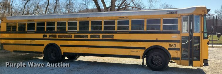 image for item JO9040 2003 Blue Bird  school bus
