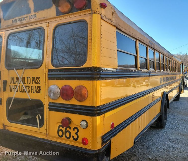 image for item JO9040 2003 Blue Bird  school bus