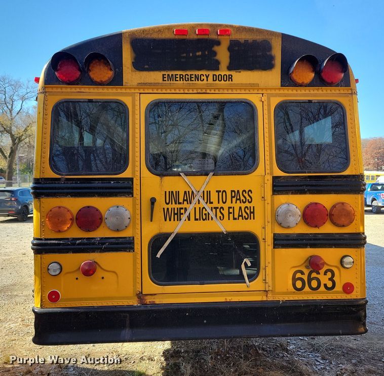 image for item JO9040 2003 Blue Bird  school bus