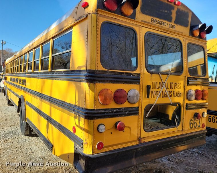 image for item JO9040 2003 Blue Bird  school bus
