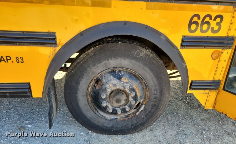 image for item JO9040 2003 Blue Bird  school bus