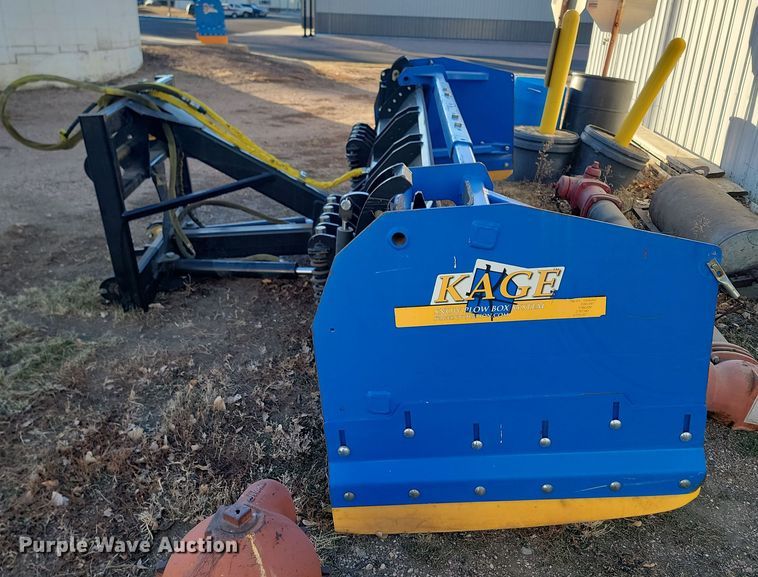 image for item KT9943 Kage KBSS12  wheel loader snow pusher