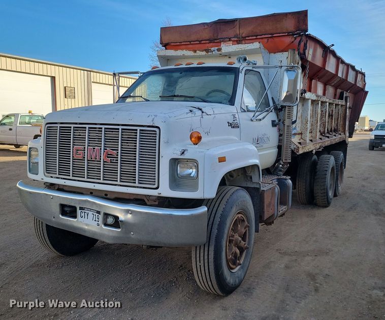 image for item KT9951 1990 GMC C7H064  dump truck