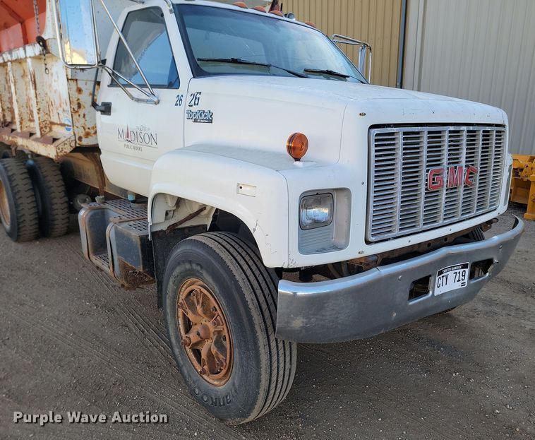 image for item KT9951 1990 GMC C7H064  dump truck