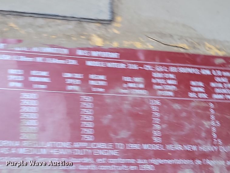 image for item KT9951 1990 GMC C7H064  dump truck