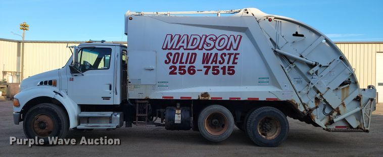 image for item KT9952 2005 Sterling Acterra  refuse truck