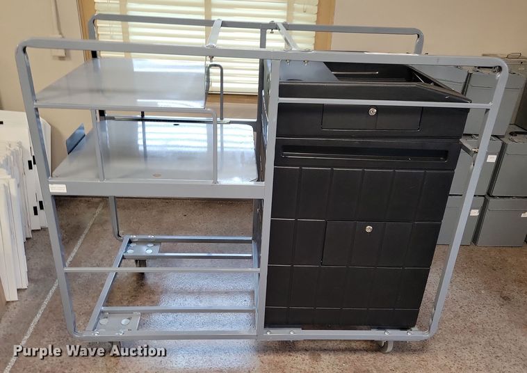 image for item LC9489 (18) ballot box carts