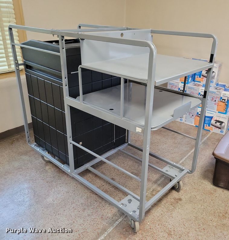 image for item LC9489 (18) ballot box carts