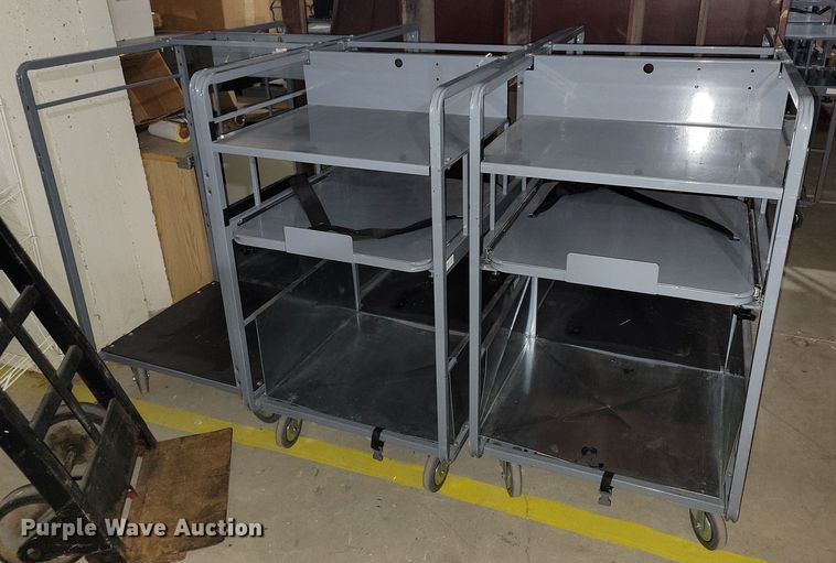 image for item LC9489 (18) ballot box carts