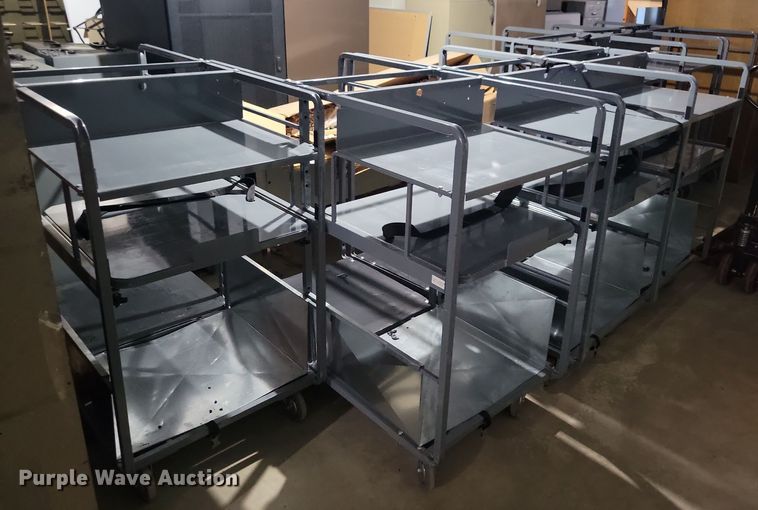 image for item LC9489 (18) ballot box carts