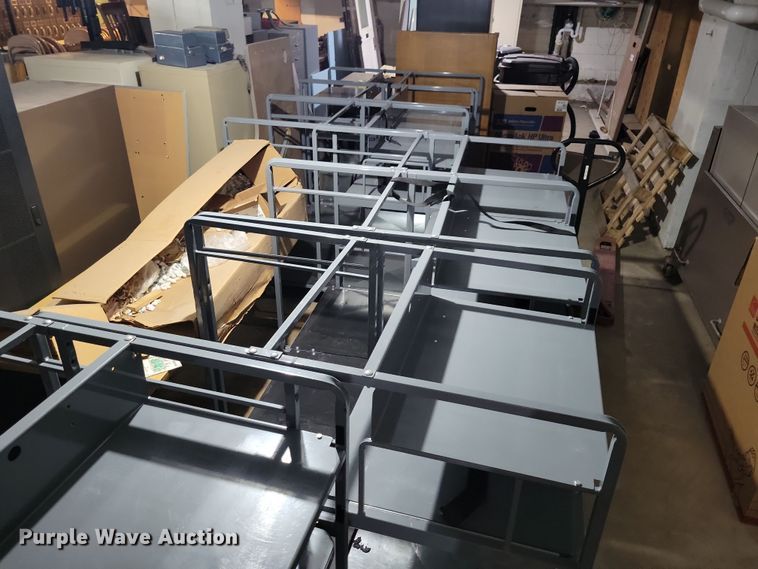 image for item LC9489 (18) ballot box carts