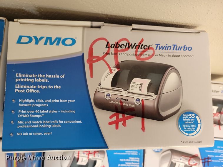 image for item LC9491 (15) Dymo Label Writer Twin Pro label makers