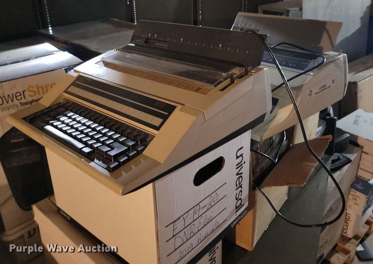 image for item LC9495 (2) Nakajima All Co. typewriters