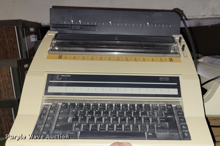 image for item LC9495 (2) Nakajima All Co. typewriters