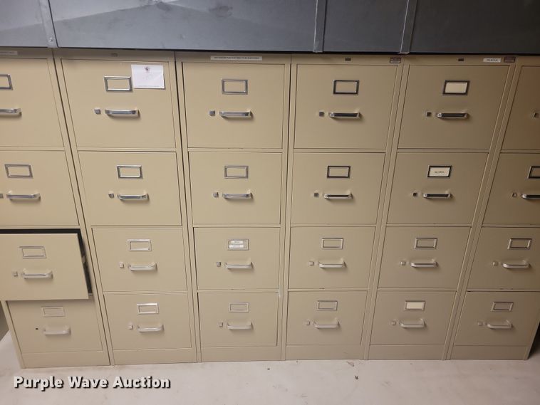 image for item LC9498 (8) file cabinets