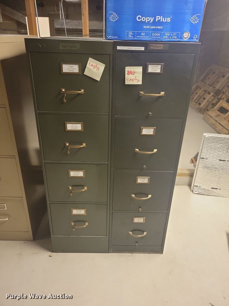 image for item LC9499 (7) file cabinets