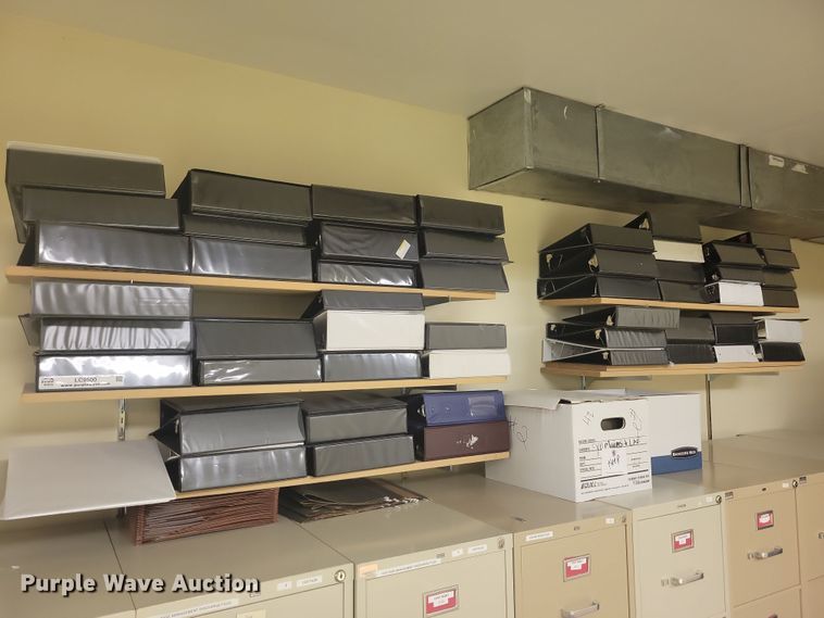 image for item LC9500 Approximately 200 three ring binders