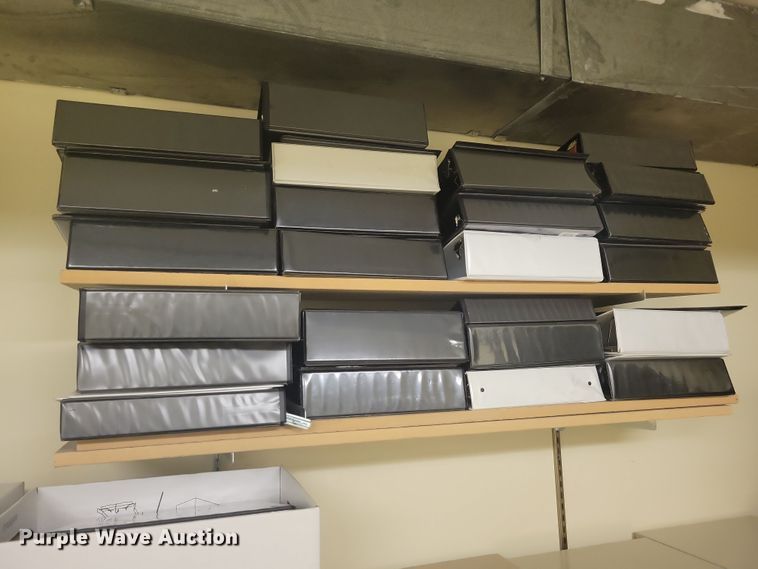 image for item LC9500 Approximately 200 three ring binders