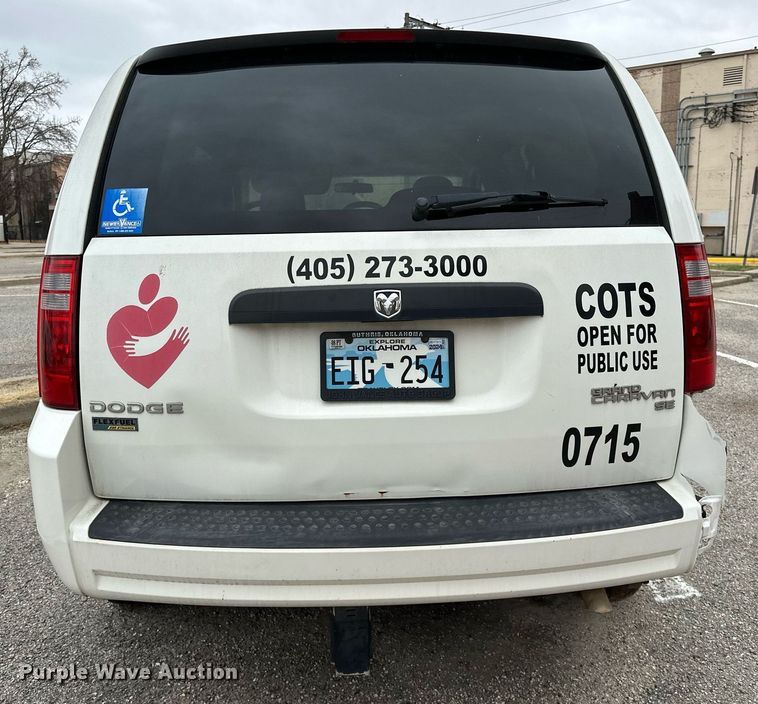 image for item LK9710 2010 Dodge  Grand Caravan  handicap accessible van