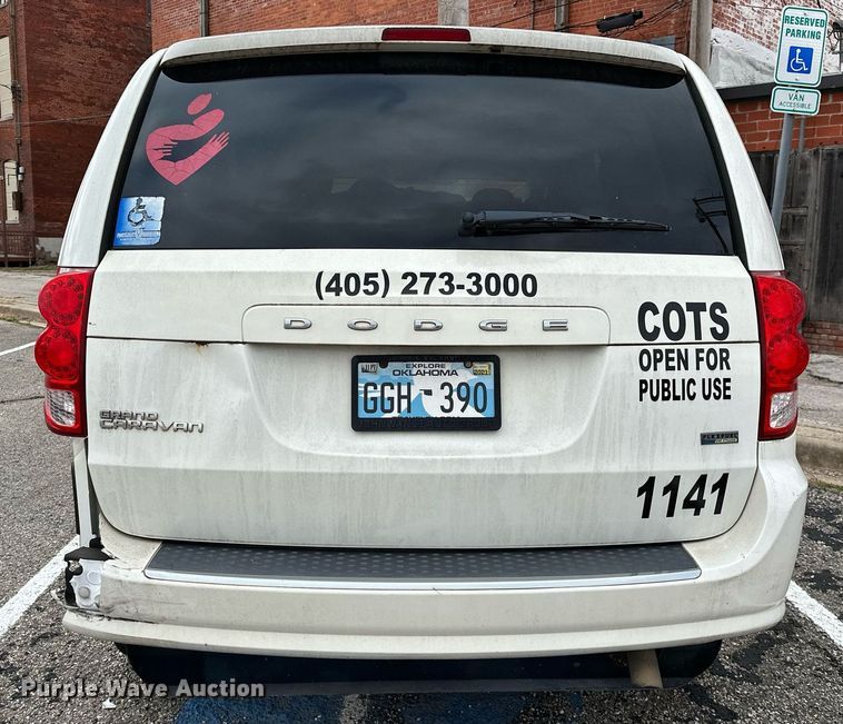 image for item LK9711 2011 Dodge Grand Caravan  handicap accessible van