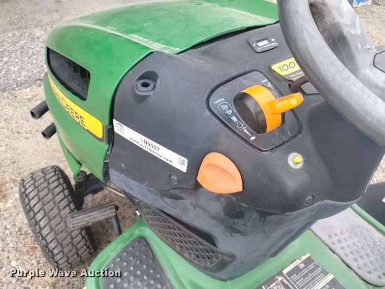 image for item LN9907 2010 John Deere LA135  lawn mower