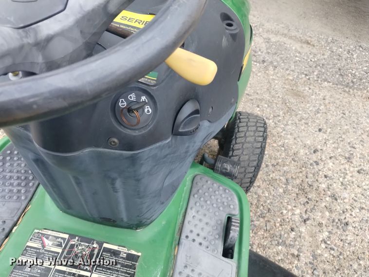 image for item LN9907 2010 John Deere LA135  lawn mower