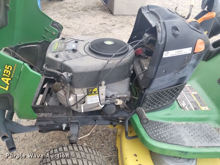 image for item LN9907 2010 John Deere LA135  lawn mower