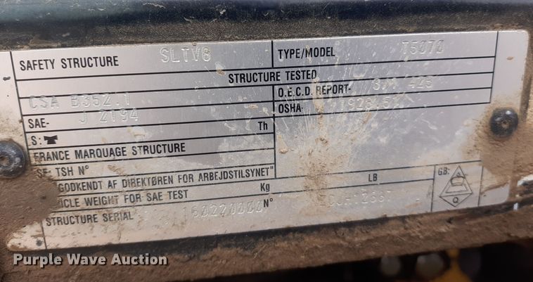 image for item LX9972 2012 New Holland T5070  tractor