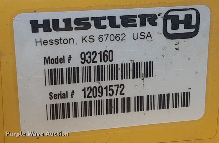 image for item LX9988 Hustler Super Z  ZTR lawn mower