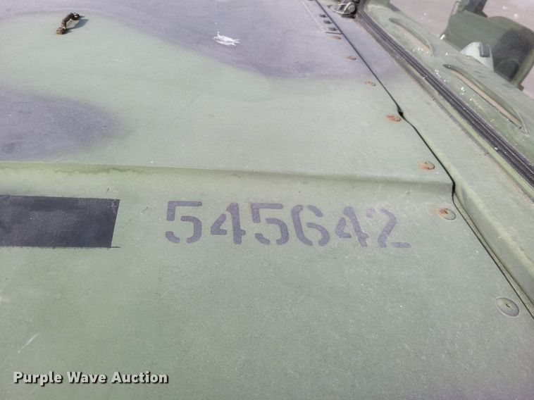 image for item MI9874 1986 Am General Humvee  SUV