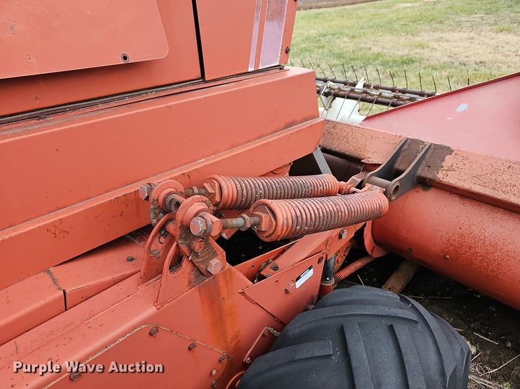 image for item NE9343 1982 Hesston 6450  swather / windrower